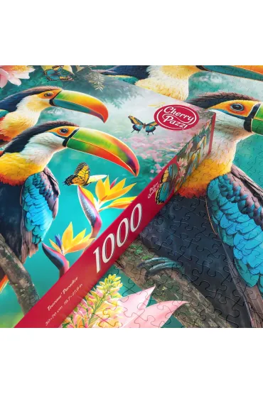 Puzzle 1000 el. Toucans' Paradise CherryPazzi