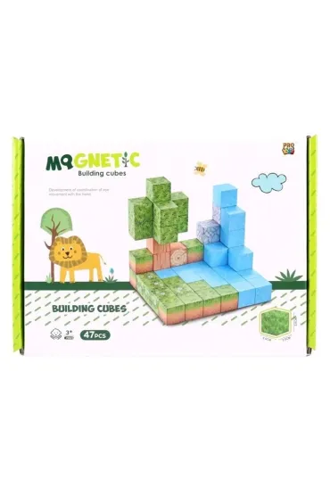 Klocki magnetyczne w�asny �wiat 47el
