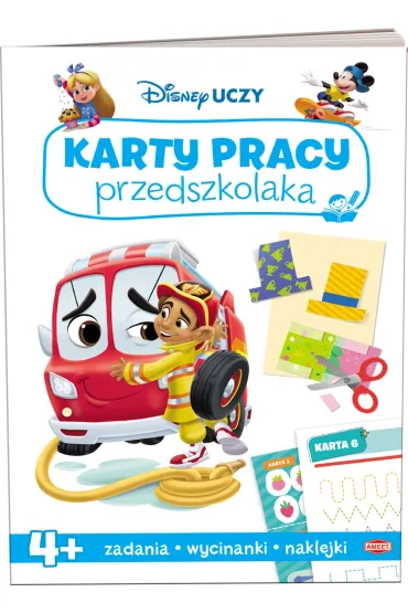 Disney uczy. Karty pracy przedszkolaka. 4-latki