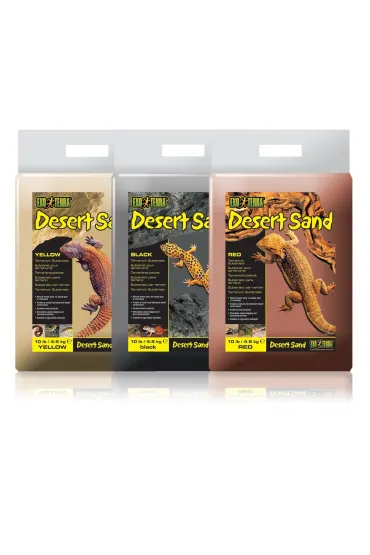 Exo Terra Pod�o�e Desert Sand, czarne (uszkodzone opakowanie) 4.5 kg