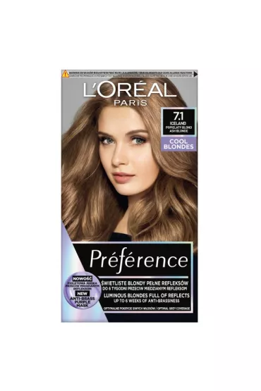 LOreal Paris Preference farba do w�os�w 7.1 Islande