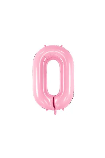 PartyDeco Balon foliowy 0 r�owy 86cm