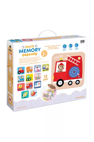 Duuue Memory Pojazdy Bright Junior Media
