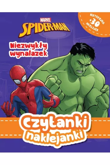 Czytanki naklejanki. Marvel Spider-Man. Niezwy�y wynalazek