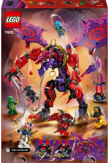 LEGO Ninjago Smok chaosu Kie�ogrzmot 71832