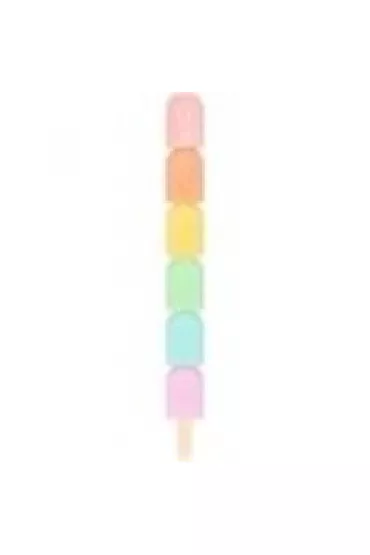 incood. Zakre�lacze pastelowe 6w1 6 kolor�w