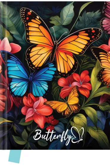 Yr Creativ Company Pami�tnik Butterfly 14x18cm 80 kartek