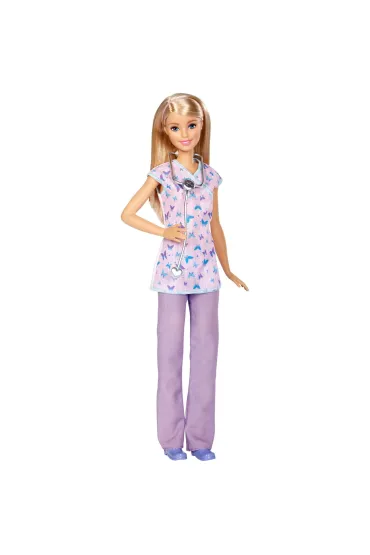 Barbie - Lalka piel�gniarka Mattel