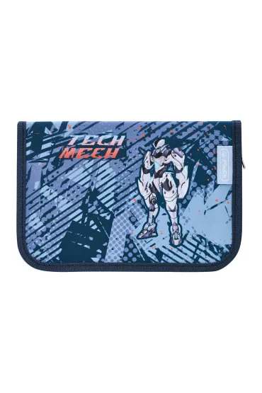 Herlitz Pi�rnik rozk�adany 2 klapki z wyposa�eniem Techmech
