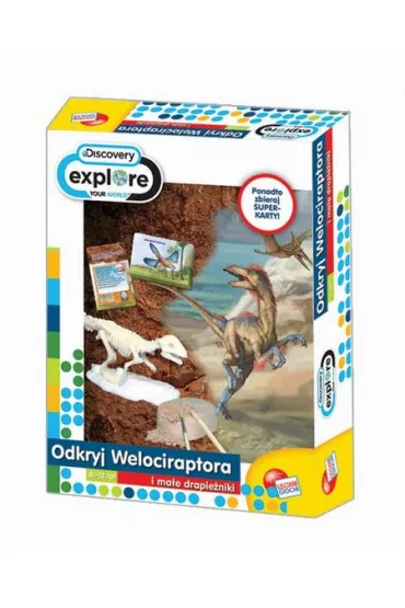 Discovery wykuj i odkryj 3 modele Lisciani