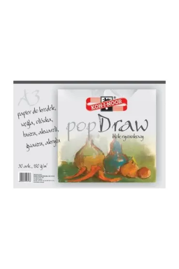 Koh-I-Noor Blok rysunkowy Pop Draw A3 30 kartek