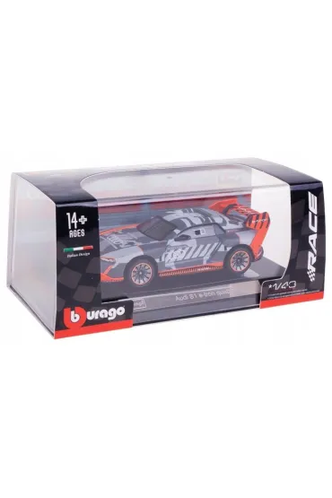 Race Audi S1 E-Tron Quattro 1:43 Bburago
