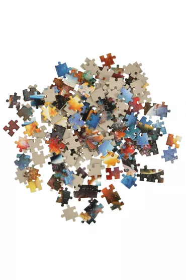 Puzzle 180 el. Planety i ich ksi�yce Castorland