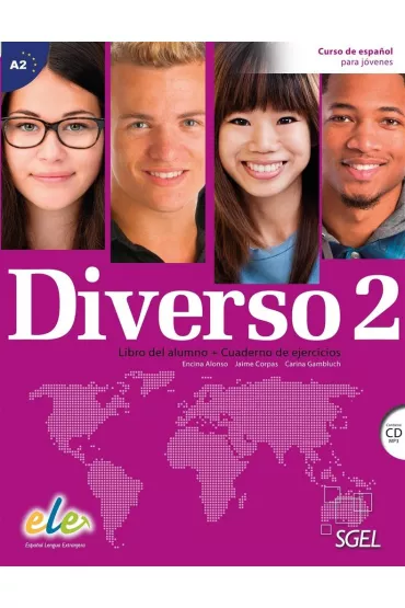 Diverso 2. Podr�cznik + �wiczenia + p�yta CD - Encina Alonso, Jaime Corpas, Carina Gambluch