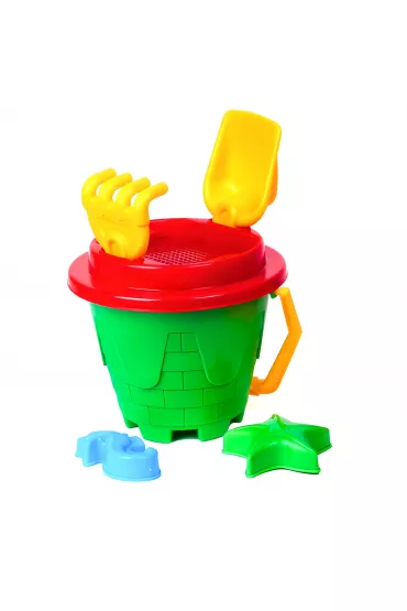 Zestaw do piasku. Zamek MIX, 1 szt Technok