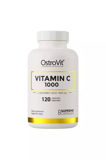 OstroVit Witamina C 1000 mg - suplement diety 120 kaps.