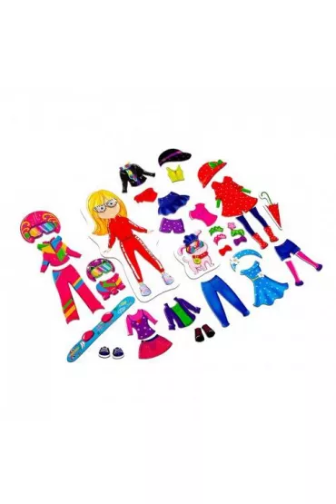 Puzzle Magnetyczna Ubieranka. Alice And Polly Roter Kafer