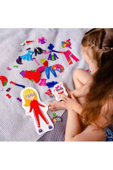 Puzzle Magnetyczna Ubieranka. Alice And Polly Roter Kafer