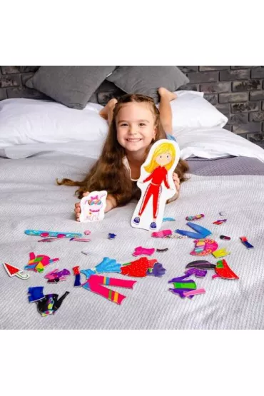 Puzzle Magnetyczna Ubieranka. Alice And Polly Roter Kafer