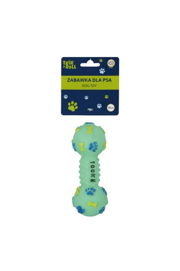 Zabawka dla psa Ko�� z d�wi�kiem 14cm mi�towa TRIK&ROLL 560674