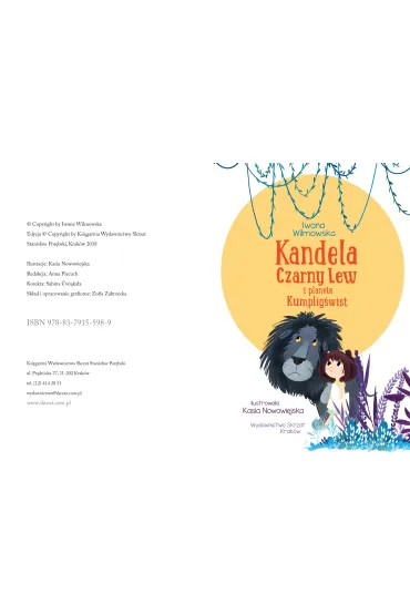 Kandela, Czarny Lew i planeta Kumplig�wist - Iwona Wilmowska