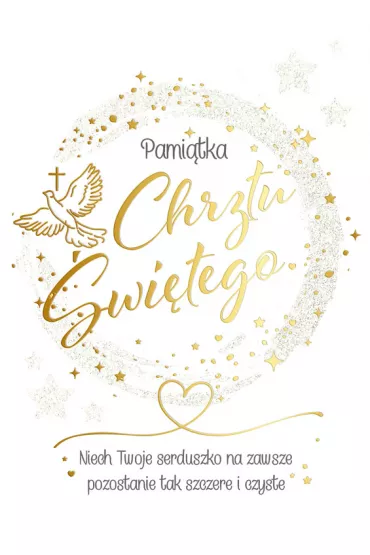 Kukartka Karnet B6 PR-182 Chrzest