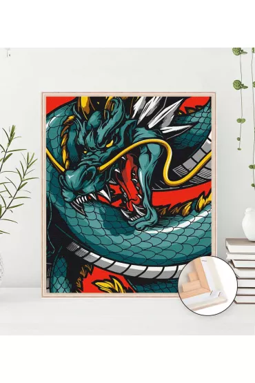 Twoje Hobby Malowanie po numerach - Kr�lewski smok 40x50cm