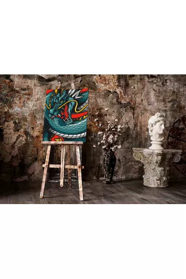 Twoje Hobby Malowanie po numerach - Kr�lewski smok 40x50cm