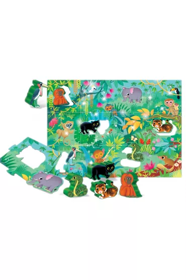 Carotina Baby. Puzzle Jungle Lisciani
