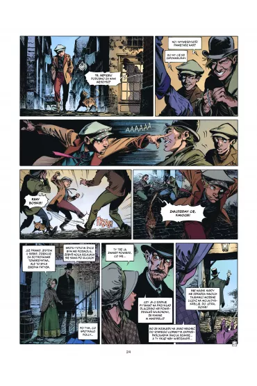 Treser kanark�w. Czw�rka z Baker Street. Tom 9 - Jean-Blaise Djian, Olivier  Legrand