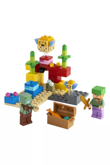 LEGO Minecraft Rafa koralowa 21164