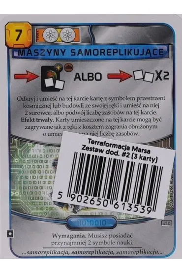 Terraformacja Marsa. Zestaw dodatkowy 2 Rebel