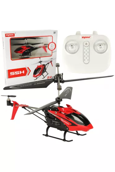 Helikopter zdalnie sterowany na pilota RC SYMA S5H 2.4GHz RTF czerwony