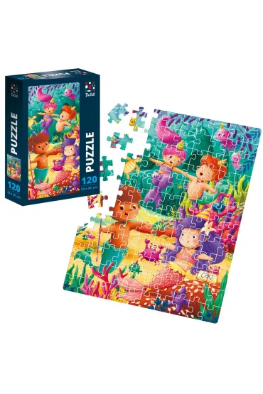 Puzzle 120 el. De.tail. Podwodne przyj�cie Roter Kafer
