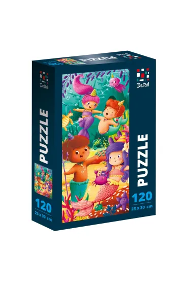 Puzzle 120 el. De.tail. Podwodne przyj�cie Roter Kafer