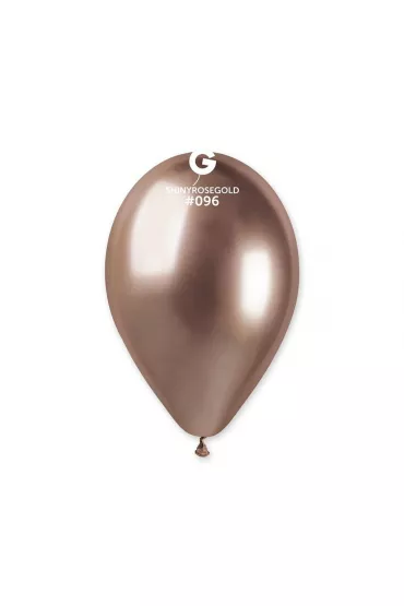 Godan Balony chromowane r�owe, z�ote 50 szt.