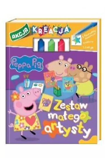Peppa Pig. Akcja kreacja! cz�� 1. Zestaw ma�ego artysty