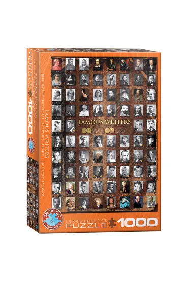 Puzzle 1000 el. Znani pisarze Eurographics