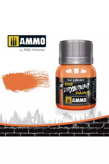 Ammo: DIO Drybrush - Rust 40 ml