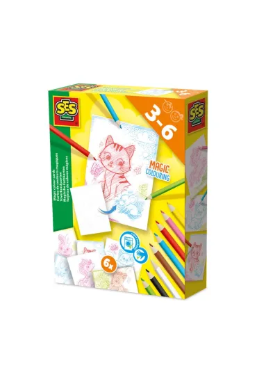 Magiczne karty kolor�w Ses Creative