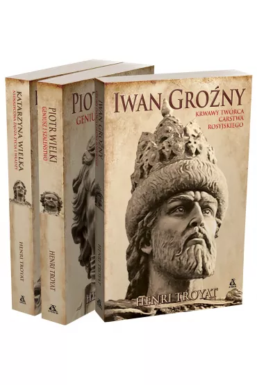 Pakiet: Iwan Gro�ny, Piotr Wielki, Katarzyna Wielka - Henri Troyat