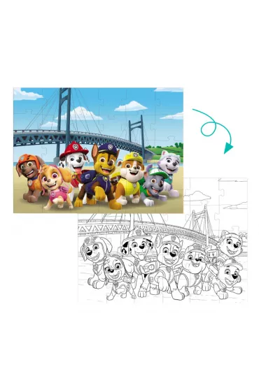 Puzzle 30 el. Paw Patrol 2 in1 Dodo