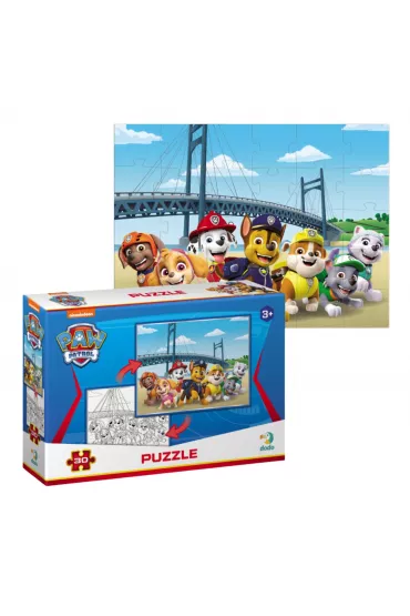 Puzzle 30 el. Paw Patrol 2 in1 Dodo