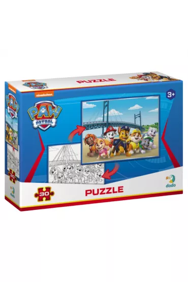 Puzzle 30 el. Paw Patrol 2 in1 Dodo