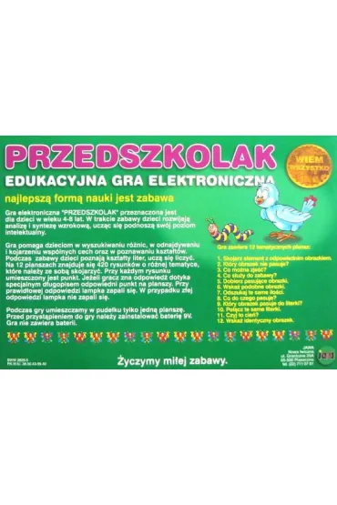 Przedszkolak