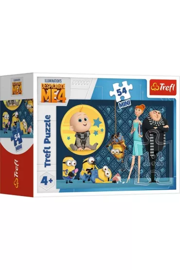 Puzzle mini 54 el. Z Minionkami fajnie jest! 4 Trefl