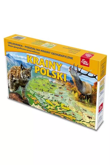 Puzzle Uk�adanka Krainy Polski Edumal