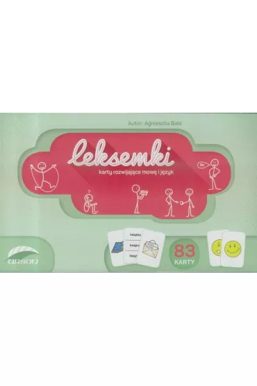Leksemki. Karty rozwijaj�ce mow� i j�zyk - Agnieszka Bala