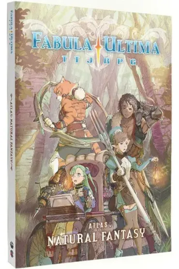 Fabula Ultima: Atlas Natural Fantasy Black Monk