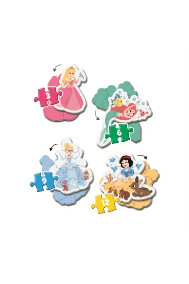Moje pierwsze puzzle - Ksi�niczki Clementoni